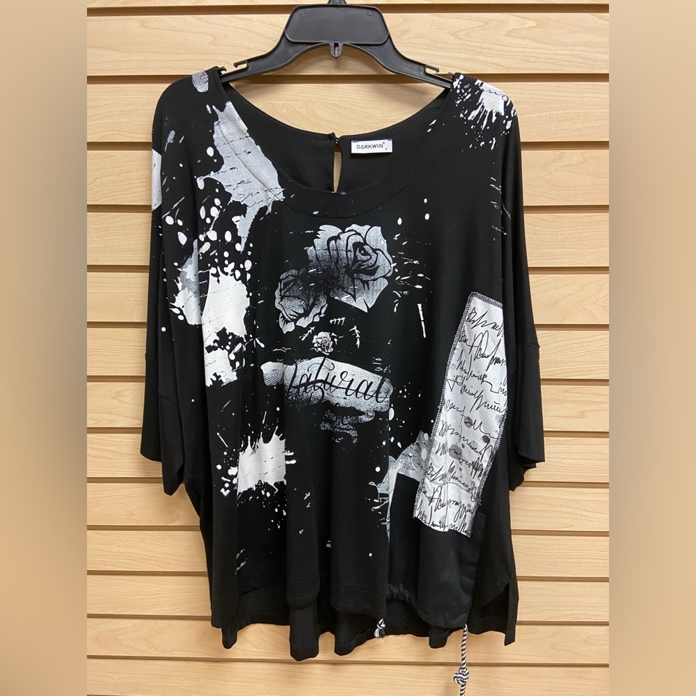 DARKWIN FANCY FASHIONABLE WOMEN SUMMER TOP SIZE XL